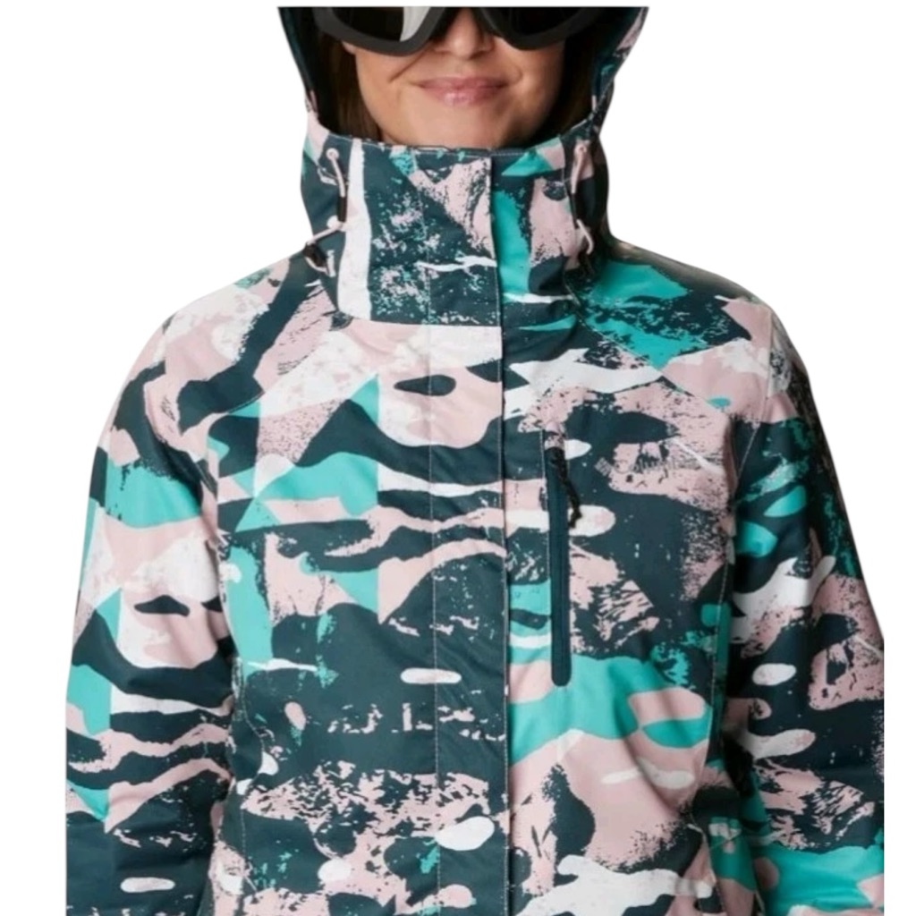 Columbia Women's Whirlibird Iv 3-1 Interchange Jacket Dusty Pink Geoglacial | Xs